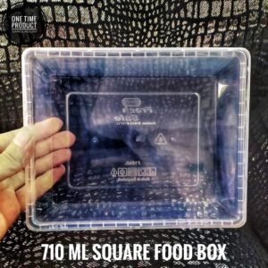 710 ml square box